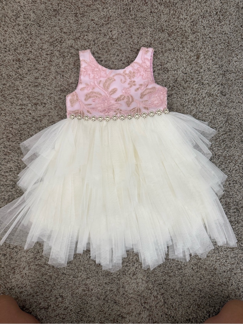 Pink tulle dress size 3T